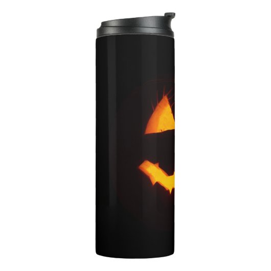 Verlichte Jack O Lantern Thermosbeker (Gedraaid links)