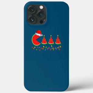 Verlichte Kerstman Watermeloen Kerstboom Kerstmis Case-Mate iPhone Case