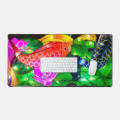 Verlichte Koi Bureaumat (Keyboard & Muis)