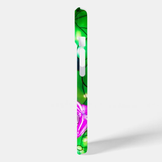 Verlichte Koi Case-Mate iPhone Case (Achterkant / Links)