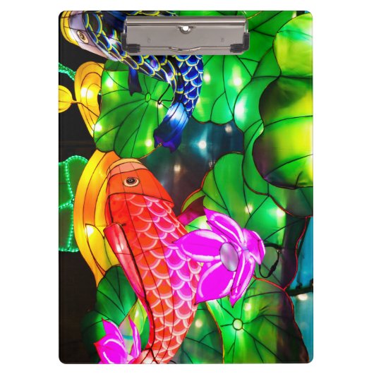 Verlichte Koi Klembord (Voorkant)