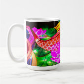 Verlichte Koi Koffiemok (Links)