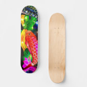 Verlichte Koi Persoonlijk Skateboard (Voorkant)