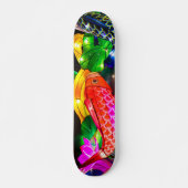 Verlichte Koi Persoonlijk Skateboard (Voorkant)