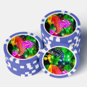 Verlichte Koi Poker Chips (Opstapeling)