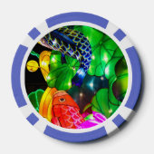 Verlichte Koi Poker Chips (Achterkant)