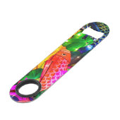 Verlichte Koi Speed Flessenopener (Voorkant Gekanteld)