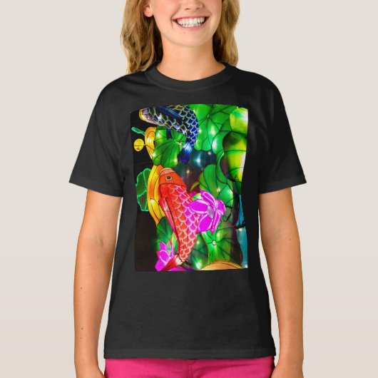 Verlichte Koi T-shirt (Voorkant)
