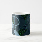 verlichte logicskop koffiemok (Center)