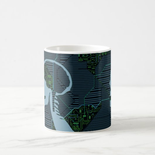 verlichte logicskop koffiemok (Center)