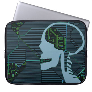 verlichte logicskop laptop sleeve