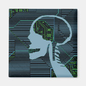 verlichte logicskop magneet (Voorkant)