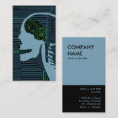 verlichte logicskop visitekaartje (Voorkant / Achterkant)