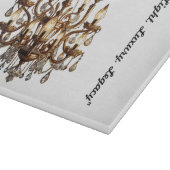 "Verlichte luxe" Snijplank (Hoek)