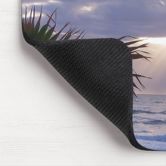 Verlichte ochtendwolken muismat (Hoek)