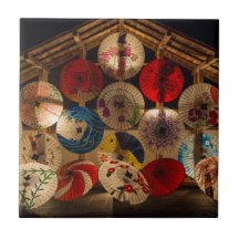 Verlichte Parasols