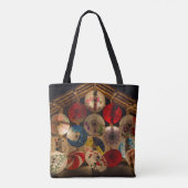 Verlichte Parasols Tote Bag (Achterkant)