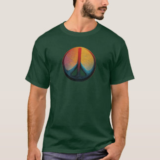 Verlichte Peace T-shirt