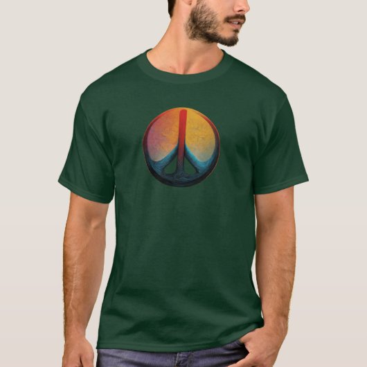 Verlichte Peace T-shirt (Voorkant)