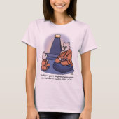 Verlichte Pink Women's T-shirt (Voorkant)