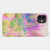 Verlichte Roze en Koraal Tuin Landschap Case-Mate iPhone Case (Achterkant (horizontaal))