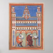 verlichte Saint Page Poster (Voorkant)