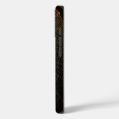 Verlichte spinnenweb in duisternis Case-Mate iPhone case (Achterkant / Links)