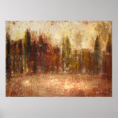 Verlichte stad poster (Voorkant)