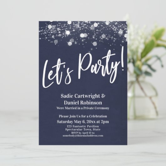 Verlichte tekstuur Laten we feestvieren Marine Ont Kaart (Staand voorkant)