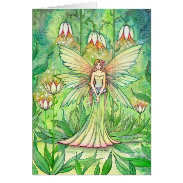 Verlichte Tuin Fee Fantasie Kunst (Voorkant)
