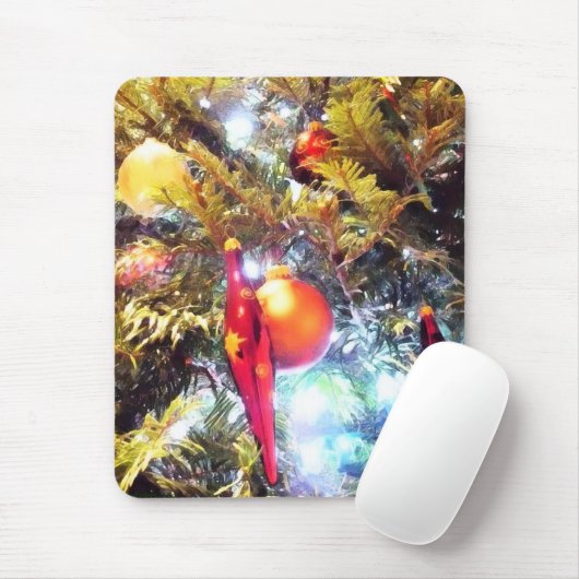 Verlichte versieringen muismat (Met muis)