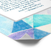 Verlichte winter poster (Hoek)