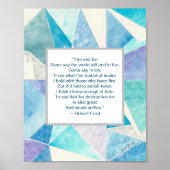 Verlichte winter poster (Voorkant)