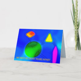 "Verlichtend" 5 x 7 Wenskaart met envelop Kaart