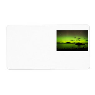 Verlichtende Aurora Etiket