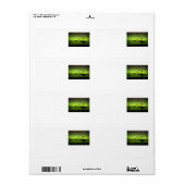 Verlichtende Aurora Etiket (Full Sheet)