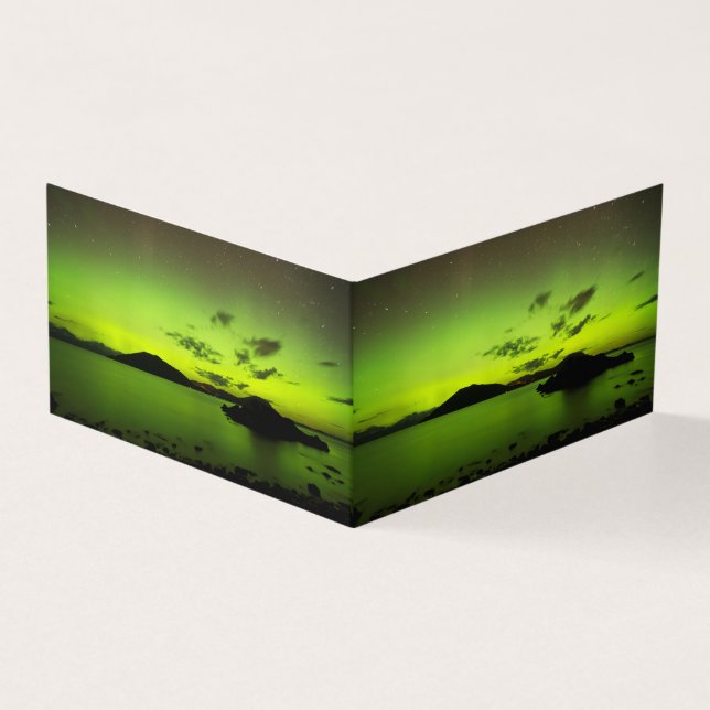 Verlichtende Aurora Kaart (Buitenkant)