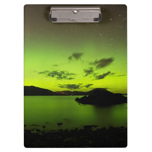 Verlichtende Aurora Klembord (Voorkant)