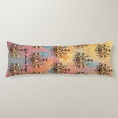 "Verlichtende elegantie" Lichaamskussen (Voorkant)