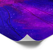 Verlichtende kwal onderwater oceaan waterverf poster (Hoek)