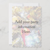 Verlichtende Ornamenten, 5x7 Uitnodiging Gecallope (Achterkant)