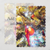 Verlichtende Ornamenten, 5x7 Uitnodiging Gecallope (Voorkant / Achterkant)