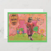 Verlichtende prinses briefkaart (Voorkant / Achterkant)