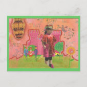 Verlichtende prinses briefkaart (Voorkant)