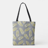 Verlichtende Toucans: Tropisch marmeren Tote Bag (Achterkant)