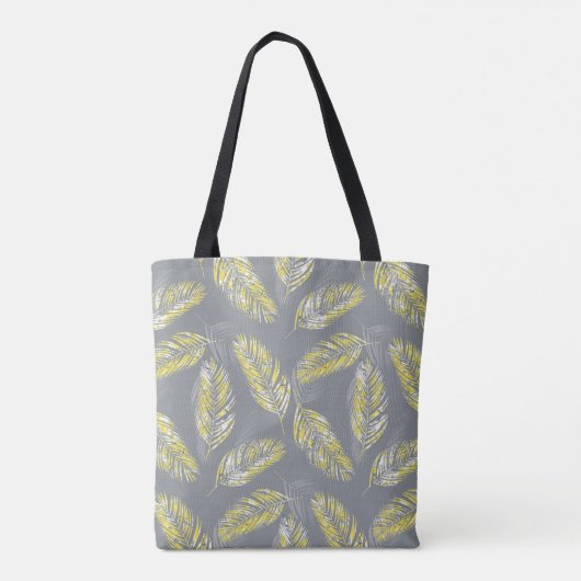 Verlichtende Toucans: Tropisch marmeren Tote Bag (Achterkant)