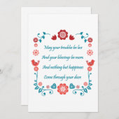 Verlichting 25 kaart (Voorkant / Achterkant)