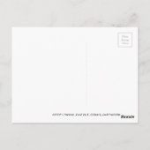 Verlichting achter de brug, Duluth Minnesota Briefkaart (Achterkant)