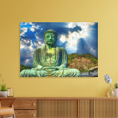 Verlichting Boeddha-beeld Afdrukken (Insitu (Woonkamer))