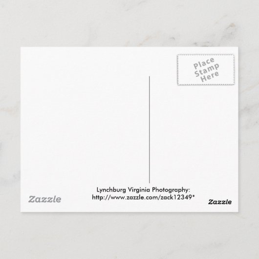 verlichting briefkaart (Achterkant)